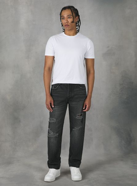 D000 Black Men 90S Slim Fit Jeans Denim Days