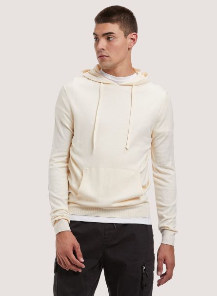 Sweaters Wh1 Off White Hooded Pullover Men