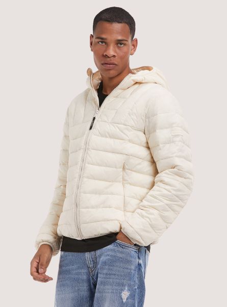 Jacket With Recycled Padding Wh1 Off White Jackets Men