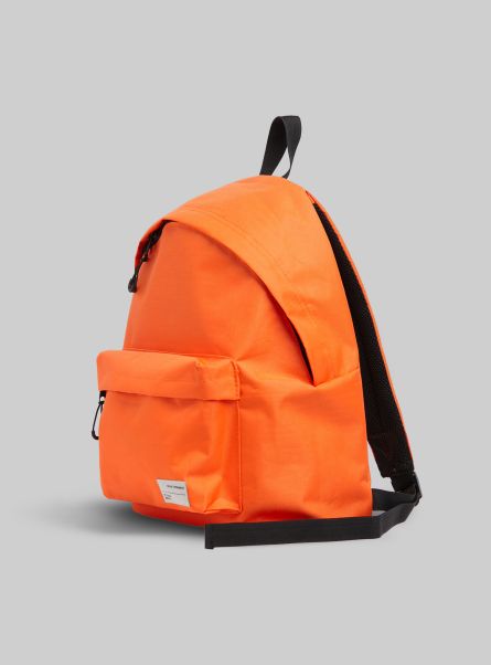 Backpack Men Or2 Orange Med. Plain-Coloured Backpack