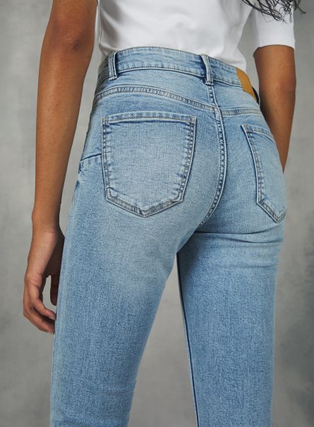 Skinny Jeans With Push-Up Effect Denim Days D007 Light Azure Women