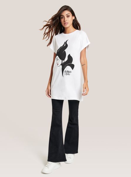 T-Shirt White Maleficent / Alcott T-Shirt Women