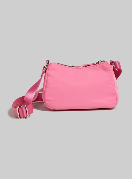 Mini Bag With Shoulder Strap Women Pk2 Pink Medium Bags