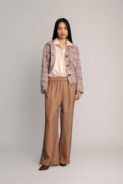 Women Munthe Arum-Pants-Brown Pants & Shorts