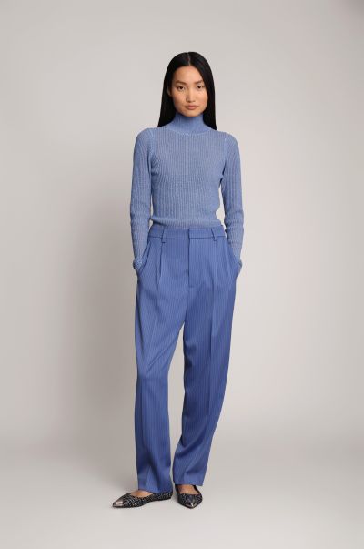 Pants & Shorts Munthe Women Lachlan-Pants-Blue