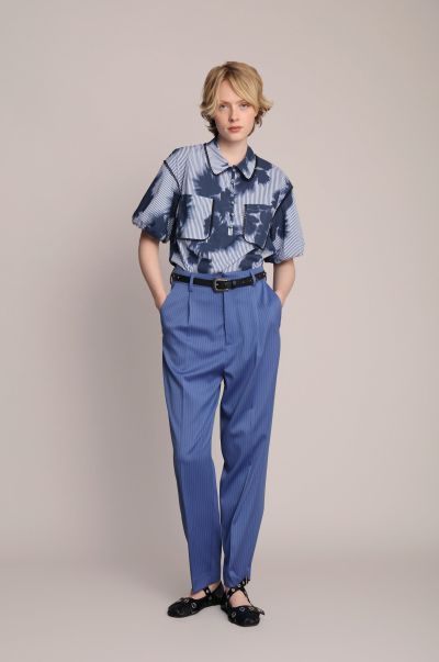 Shirts & Blouses Women Munthe Lindsey-Top-Blue