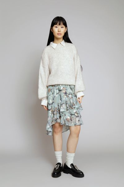 Espresina-Skirt-Mint Skirts Women Munthe