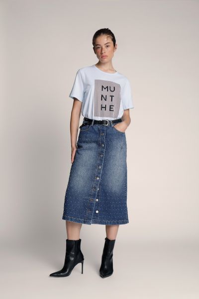 Lally-Pants-Indigo Skirts Munthe Women
