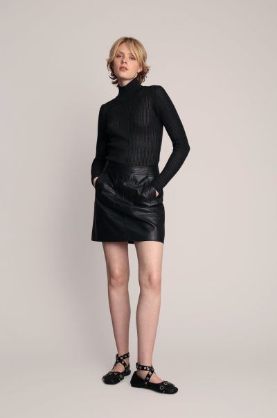 Liandra-Knit-Black Munthe Knitwear Women