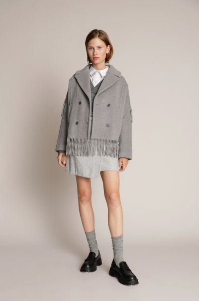 Women Munthe Jackets & Blazers Eximillian-Outerwear-Grey