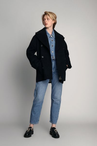 Jackets & Blazers Munthe Epoca-Outerwear-Navy Women