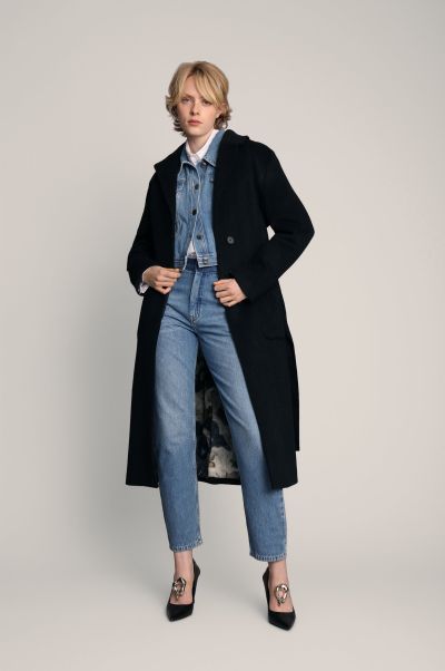 Munthe Women Elegance-Outerwear-Navy Jackets & Blazers